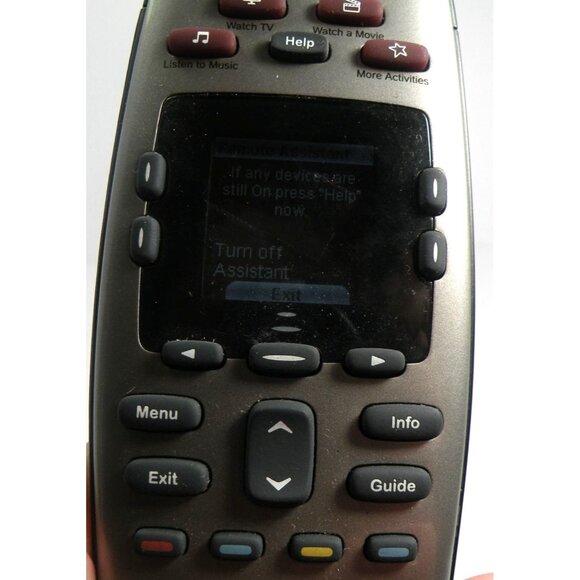 Logitech Harmony 650 Advanced Universal Remote Control With Color Screen For Ent - Picture 6 of 10